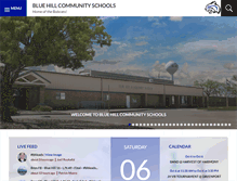 Tablet Screenshot of bluehillschools.org